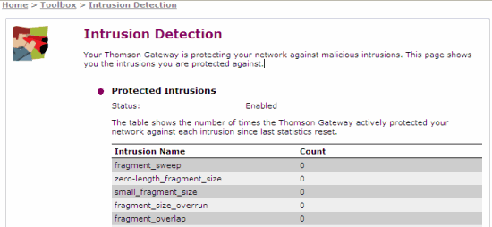 The Intrusion detection logs.