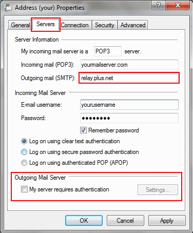 Update the 'Outgoing mail (SMTP)' server and make sure 'My server requires authentication' is unticked.