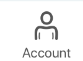 Account menu button