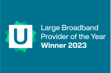 Uswitch Large Broadband Provider of the Year 2023