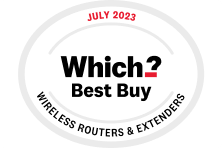 Which? Best Buy wireless routers & extenders July 2023